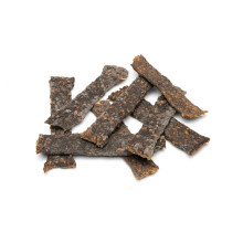 Tiras de carne de conejo...