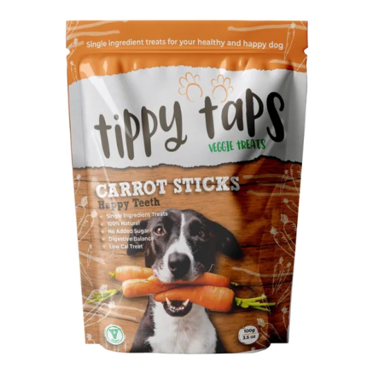 Tippy Taps de Zanahoria snacks de...