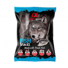 Snacks Alpha Spirit de Pescado para perros 50 gr