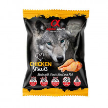 Snacks Alpha Spirit de Pollo para perros 50 gr