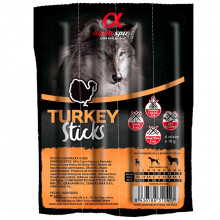 Ristra de barritas Alpha Spirit de Pavo para perros 4x10 gr
