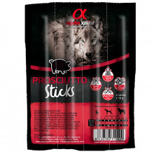 Ristra de barritas Alpha Spirit de Jamón para perros 4x10 gr