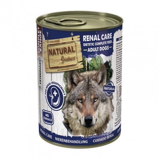 Natural Greatness - Cuidado Renal latas para perros